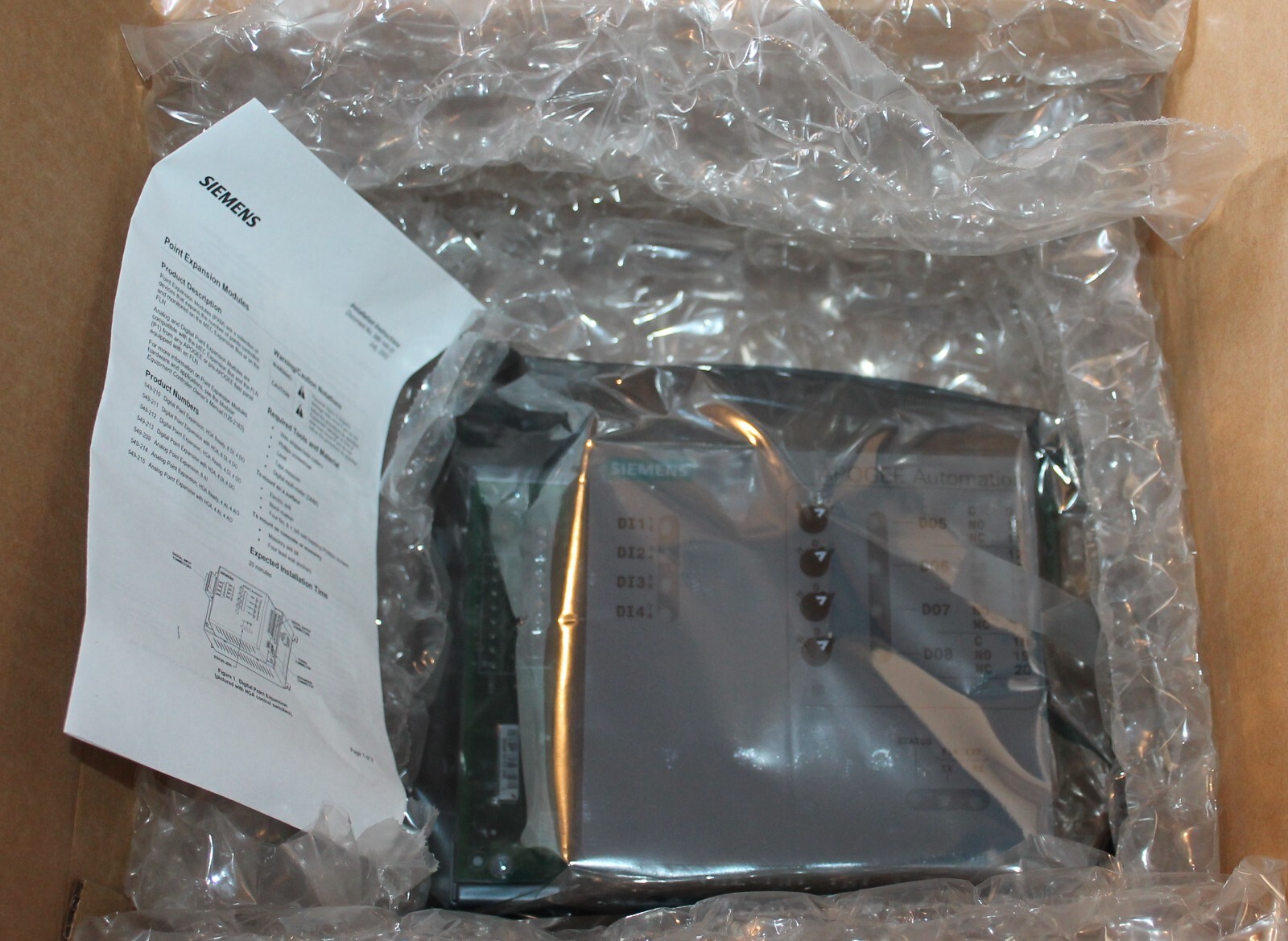 NEW NIB SIEMENS 549-213 EXPANSION MODULE Digital Point