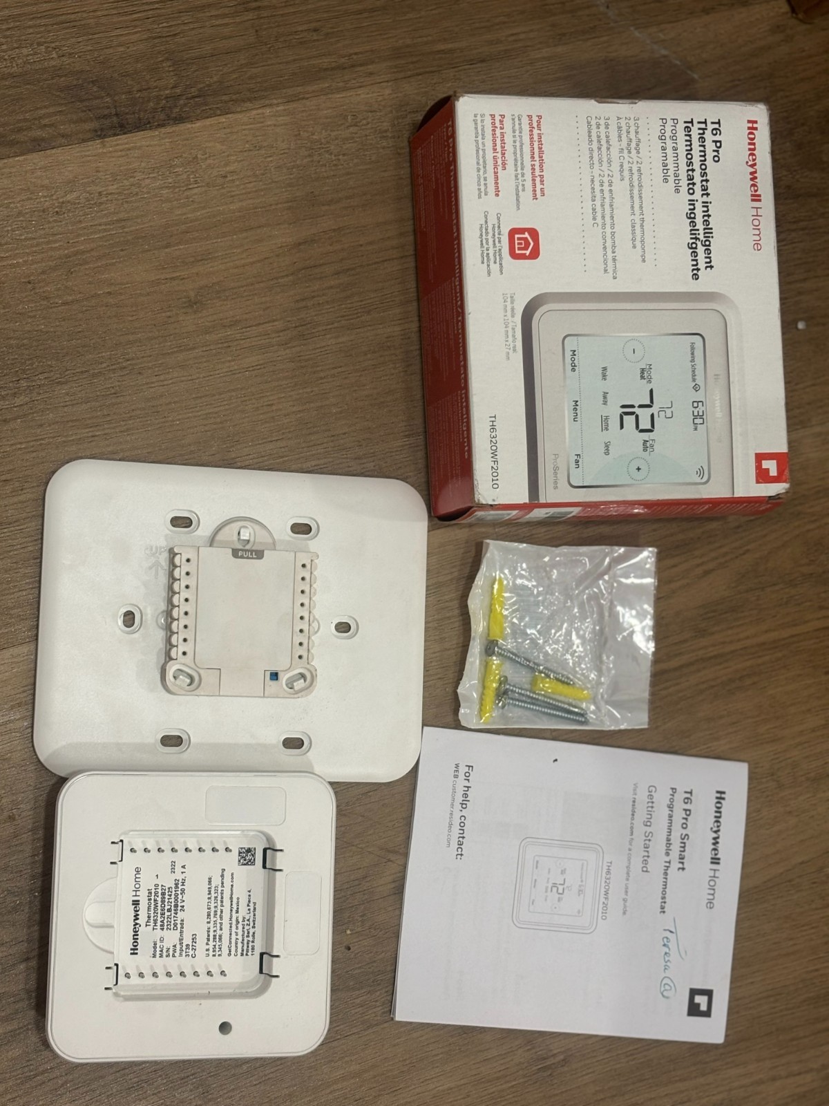 Hvac/Thermostats & Accessories Made in: United States Dimensions: 4.09″ x 4.09″