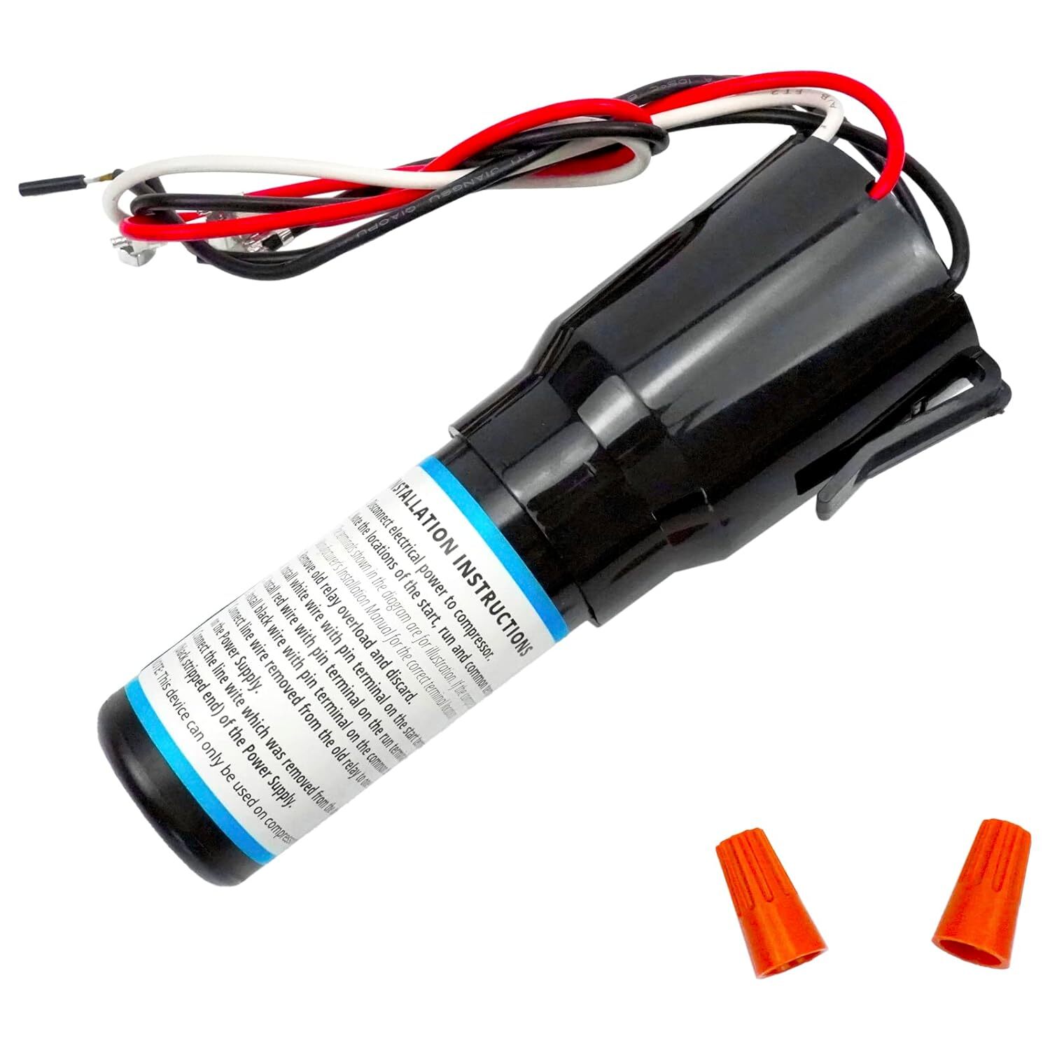 RCO210 3 N’ 1 Relay Overload and Start Capacitor 1/3 to 1/2 HP 115 VAC RC0210