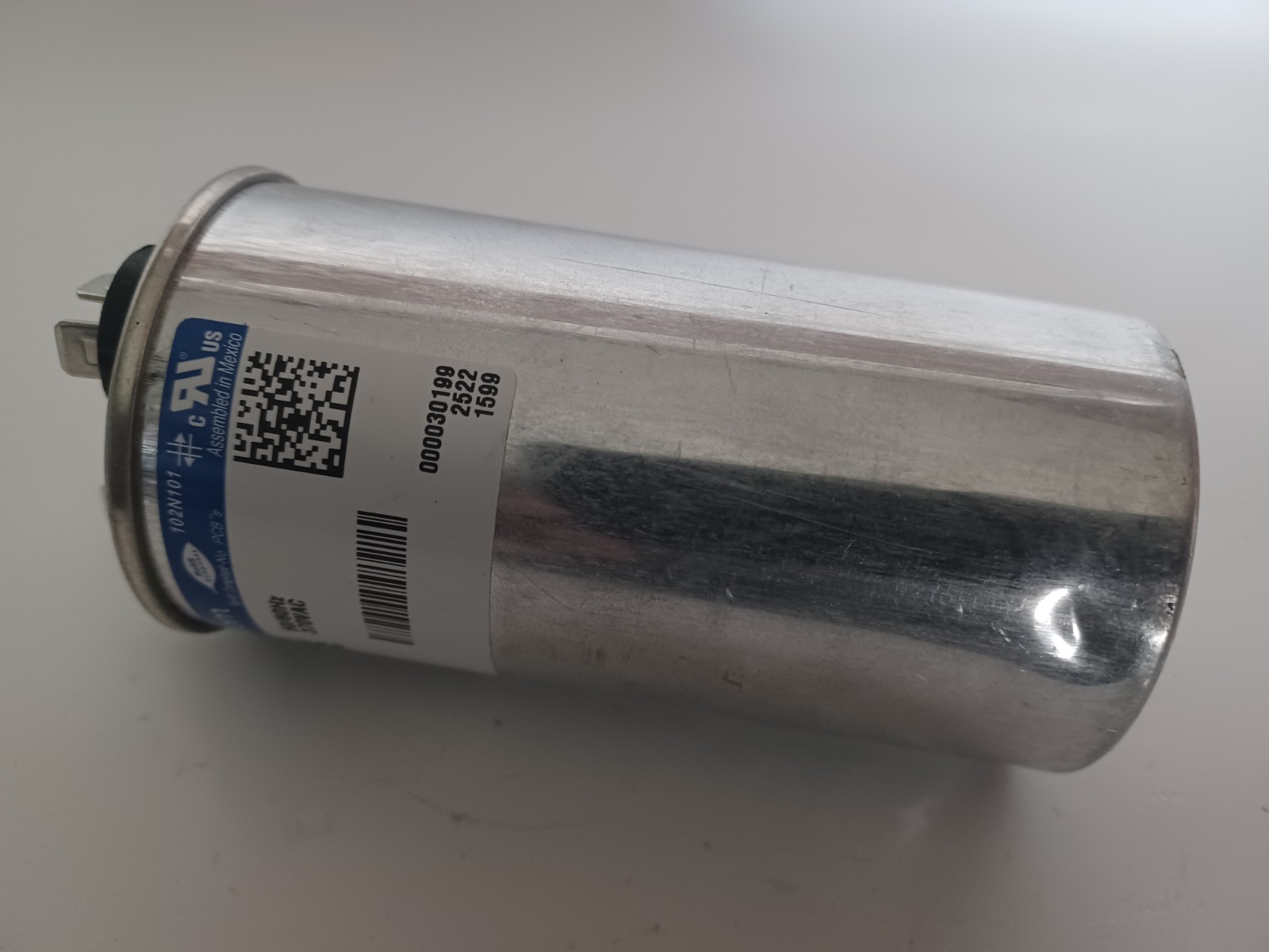 Genteq C3355R Capacitor Dual Run round 35/5 UF MFD 370V VAC 97F9834 (Replace Old