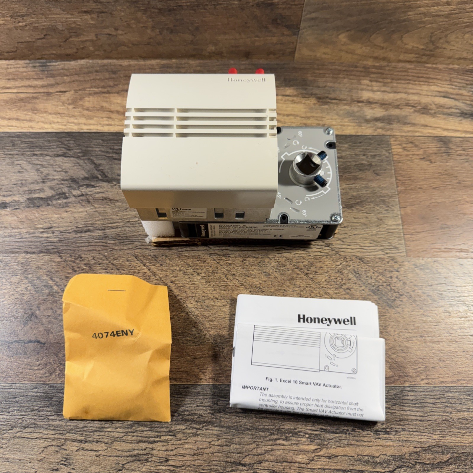 Honeywell W7751H2025 Smart VAV Actuator – VAV Box Controller – OEM HVAC