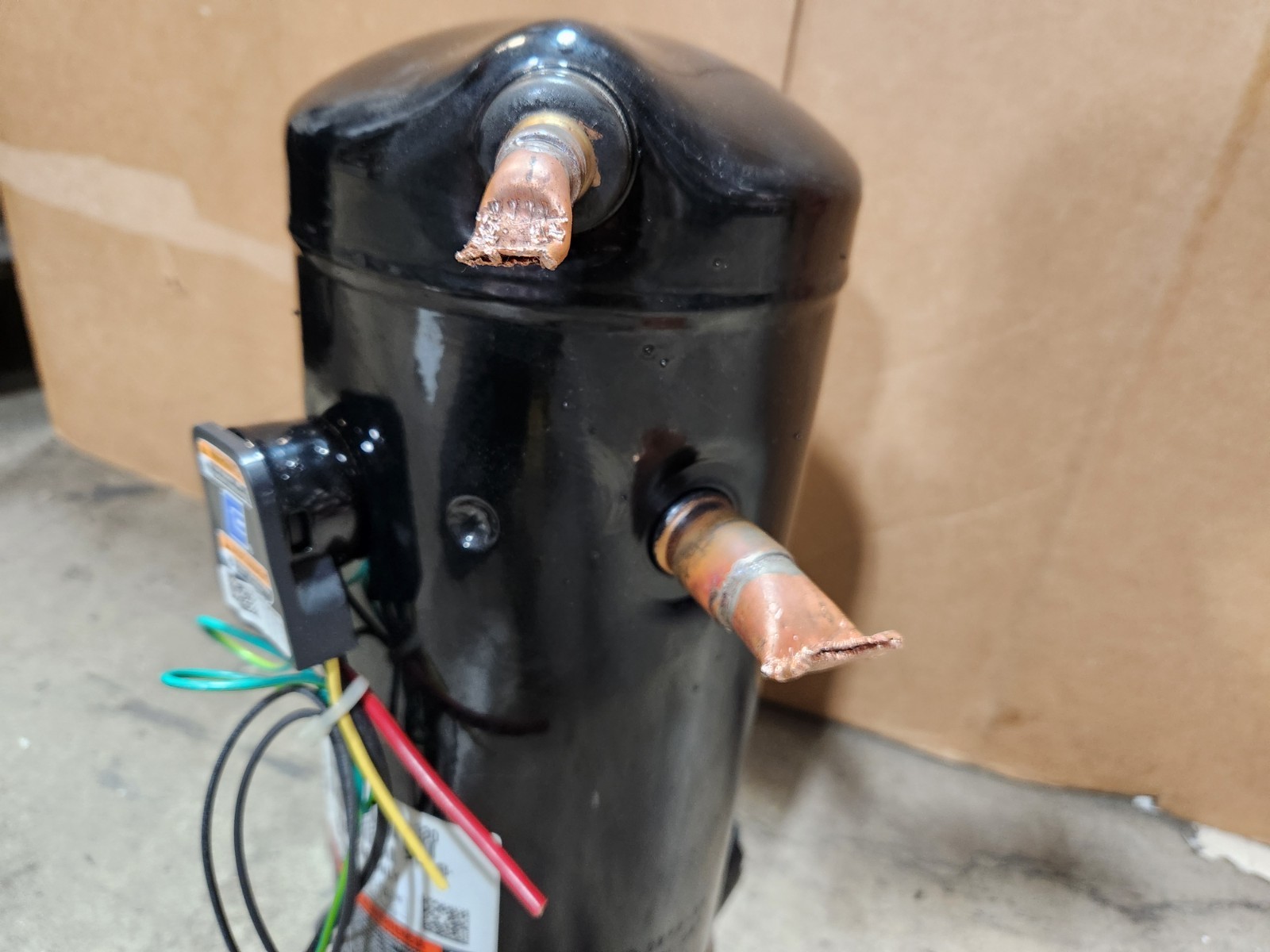 Copeland Scroll 3.5-TON 42k BTU 208/230V AC Compressor ZP42K5E-PFV-130 NEW PULL