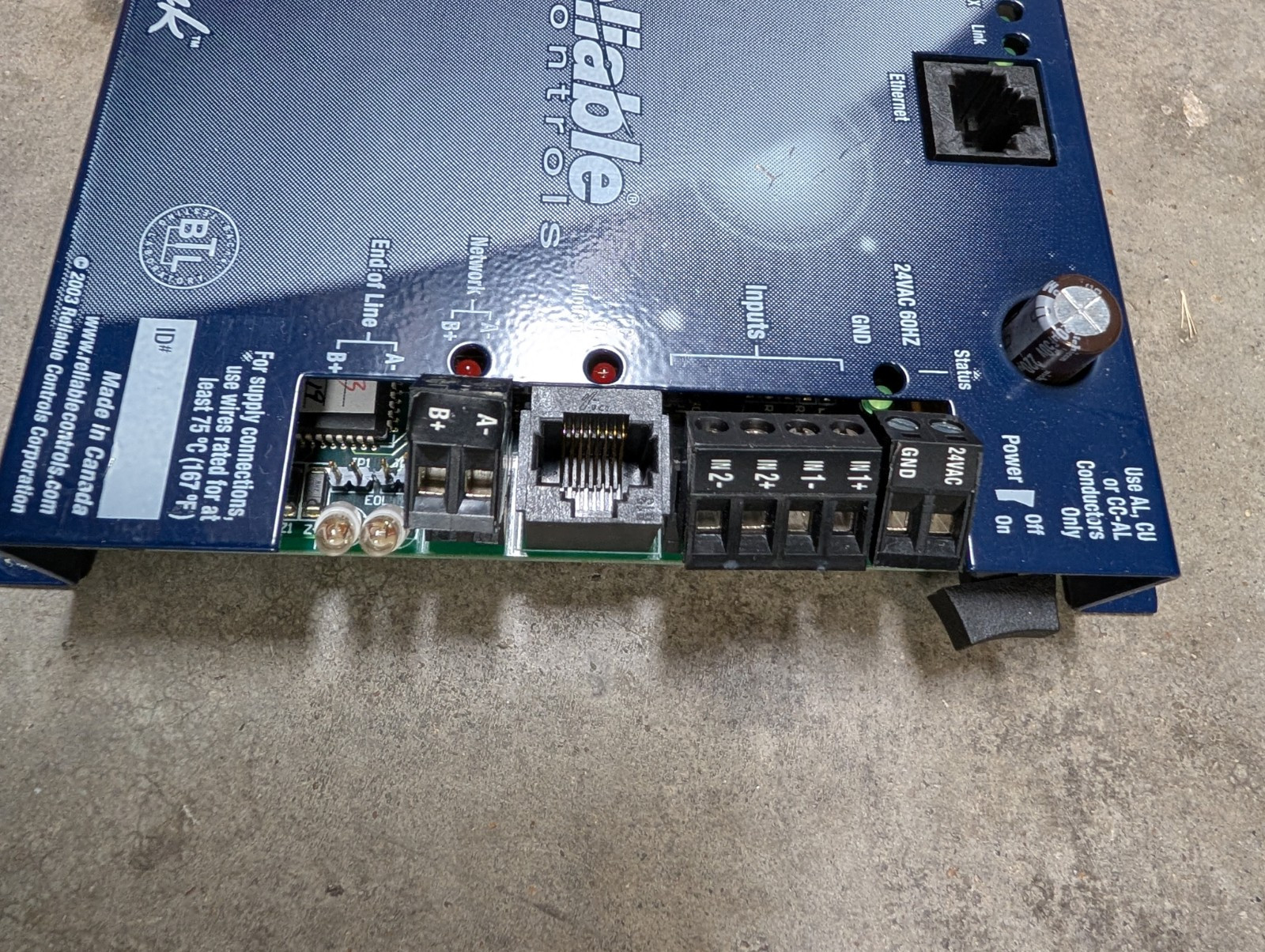 Reliable Controls Ether-Link