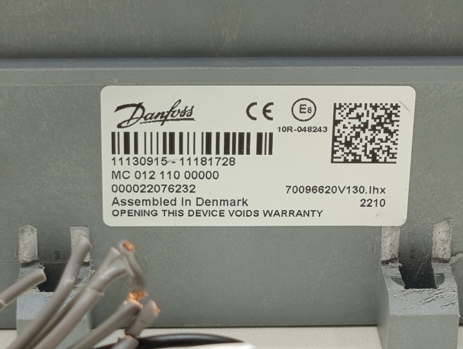 Danfoss 11130915 MC012-110 Programmable Mobile Controller – CAN Bus