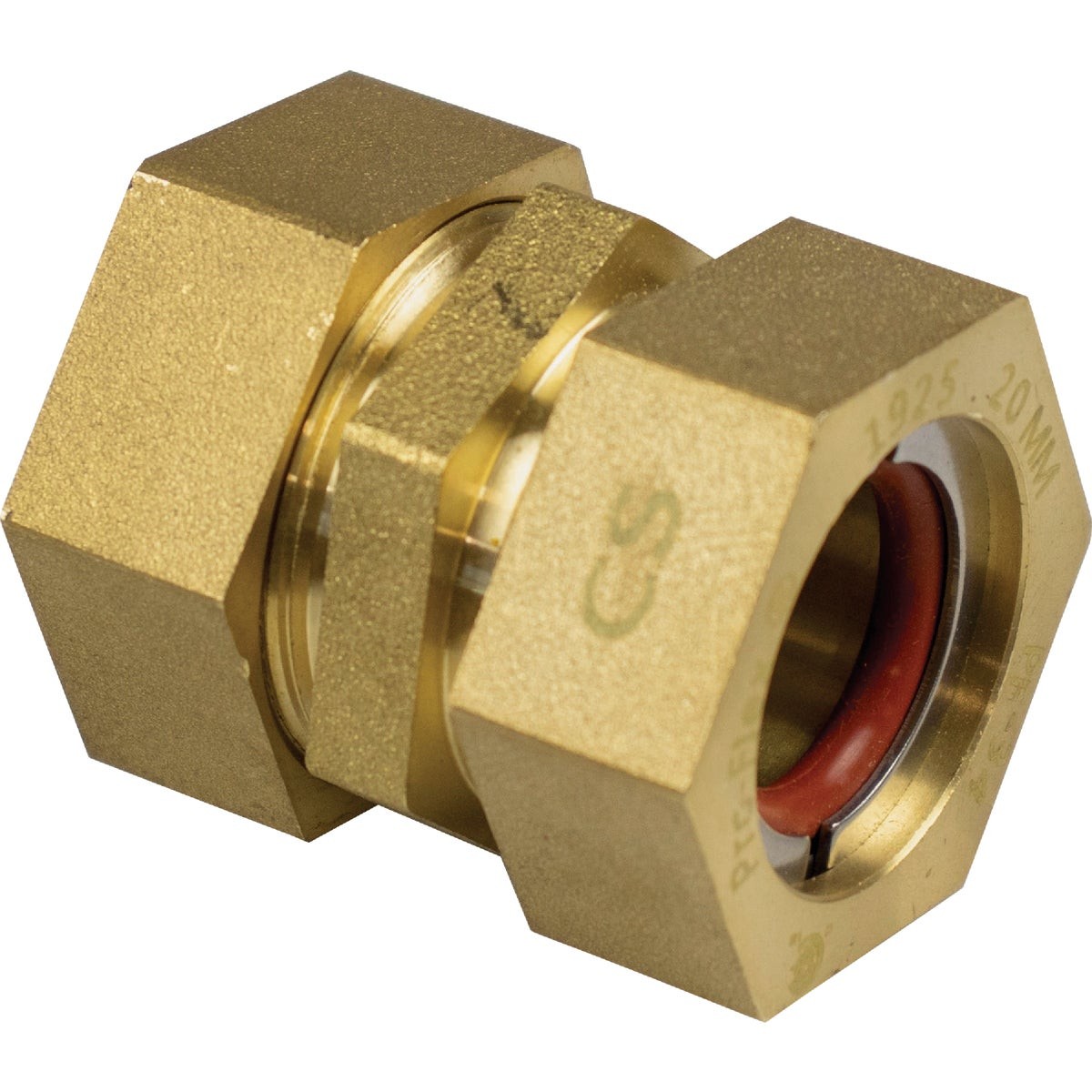 Pro-Flex 3/4 In. CSST Brass Union PFUF-3406C Pro-Flex PFUF-3406C 659518012397