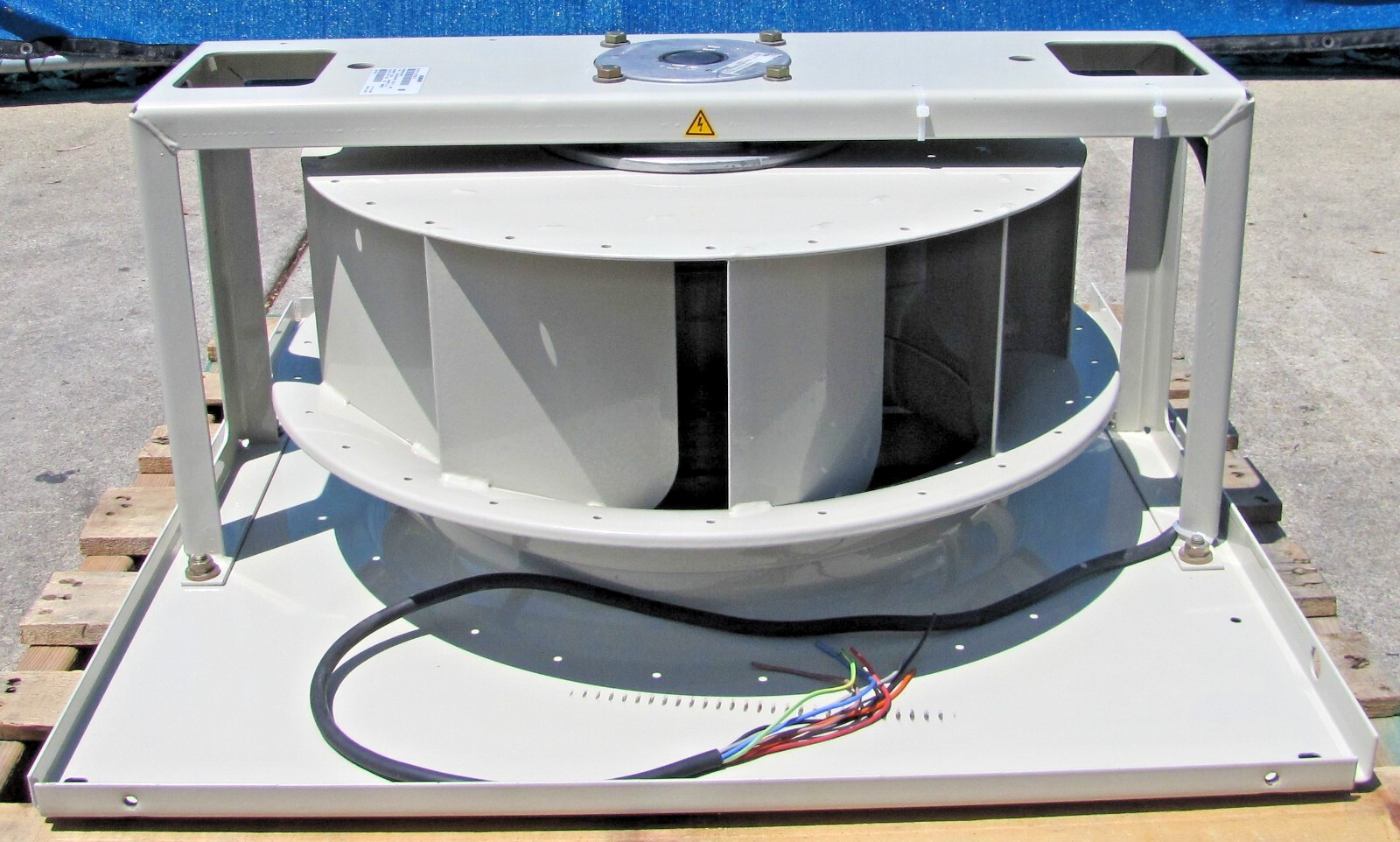 Siemens 1613 8532 10 Centrifugal Blower Fan 22″ Diameter 230/460V 3 Phase