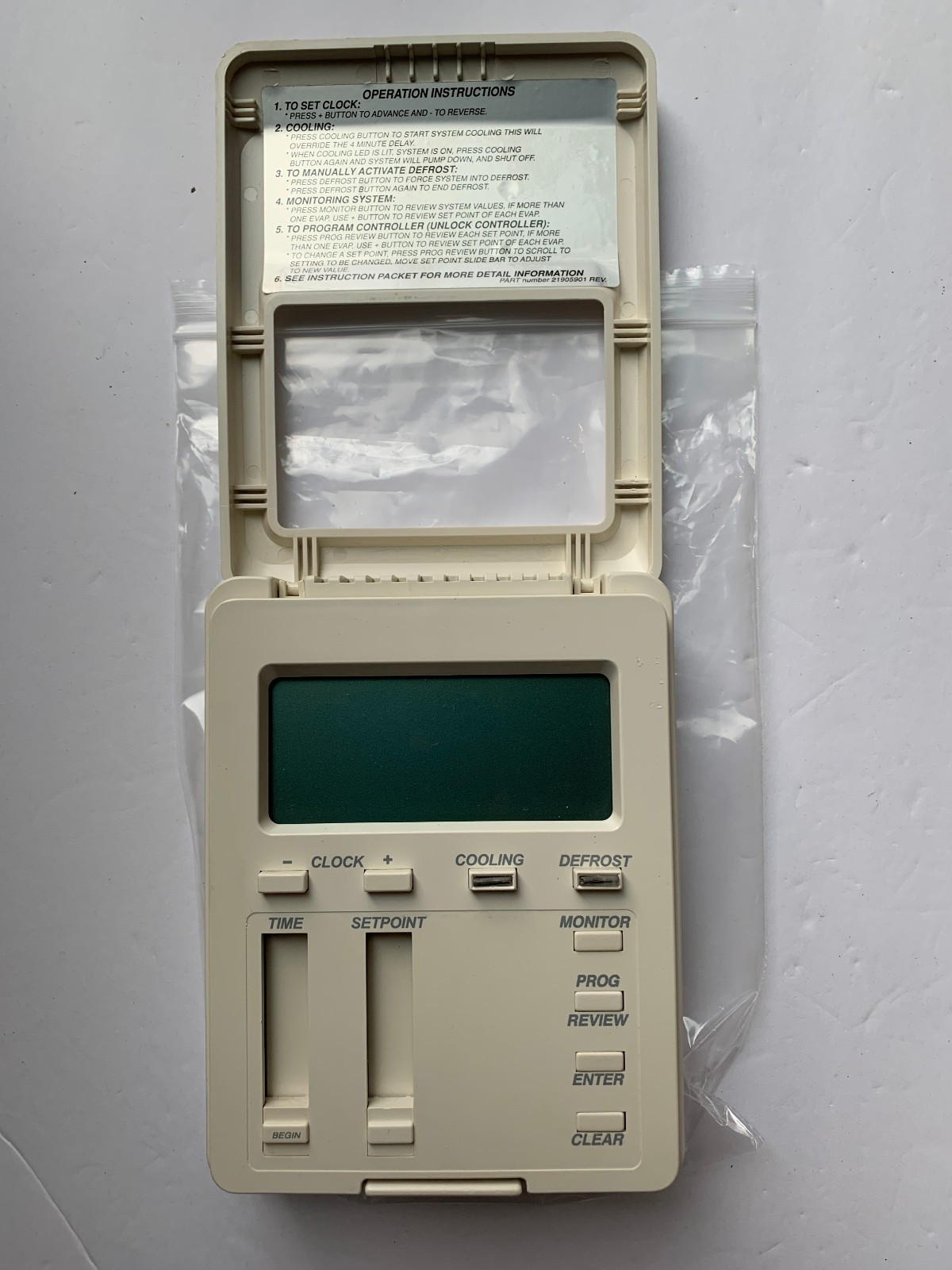 Excellent Cond Heatcraft Refrigeration Beacon II Smart HVAC Controller 89704301