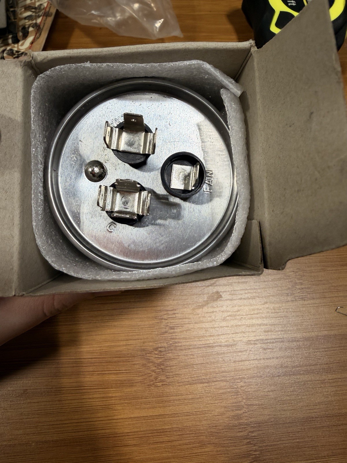 Brand New PowerWell Dual Run Capacitor 55/5 µF 370/440 VAC
