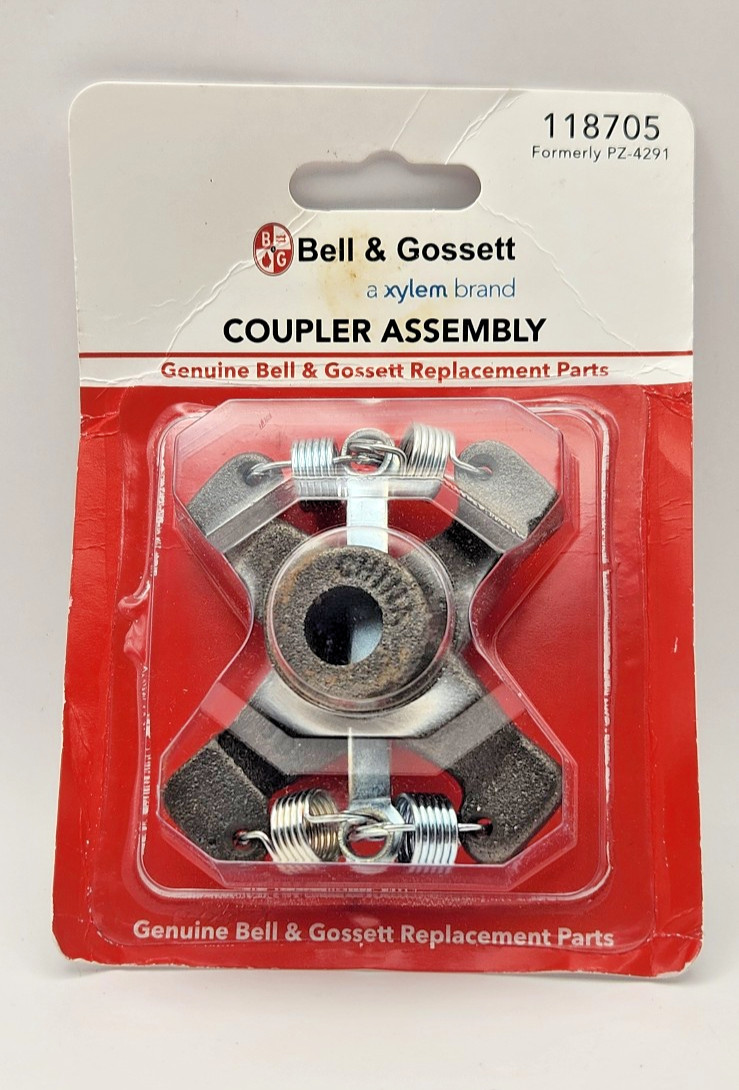 Bell & Gossett 118705 Cast Iron Pump Coupler Coupling Assembly Series 100 NEW