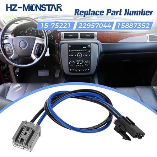 Blower Motor Wiring Harness, 14″ Blower Motor Resistor Connector Compatible with