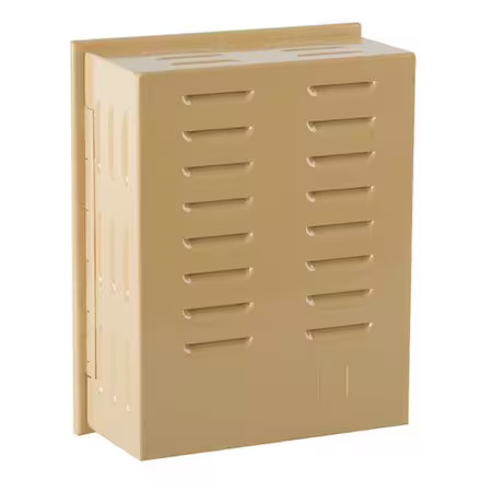 Zoro Select 13J040 Tstat Guard, Steel, 9 3/16X7 1/4X3 5/16In, 13J040