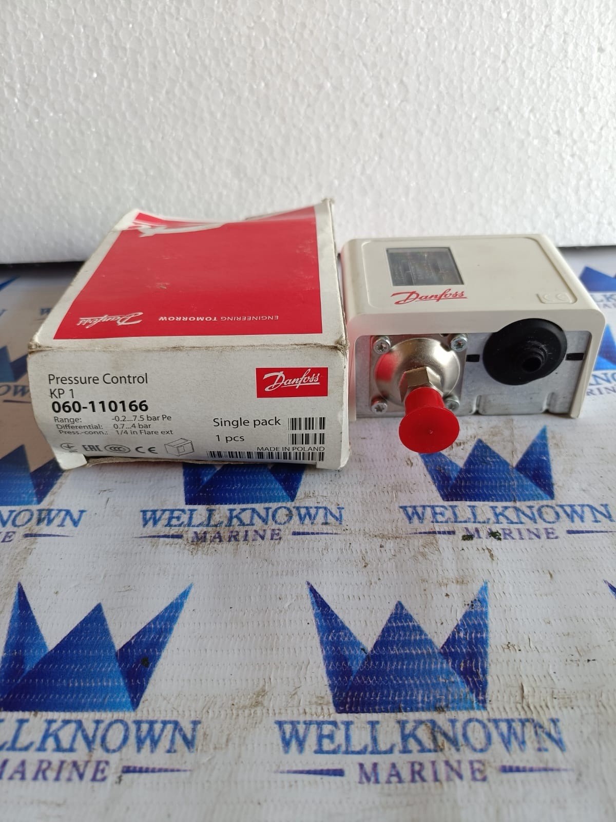 DANFOSS KP1, 060-110166, -0.2…..7.5Bar