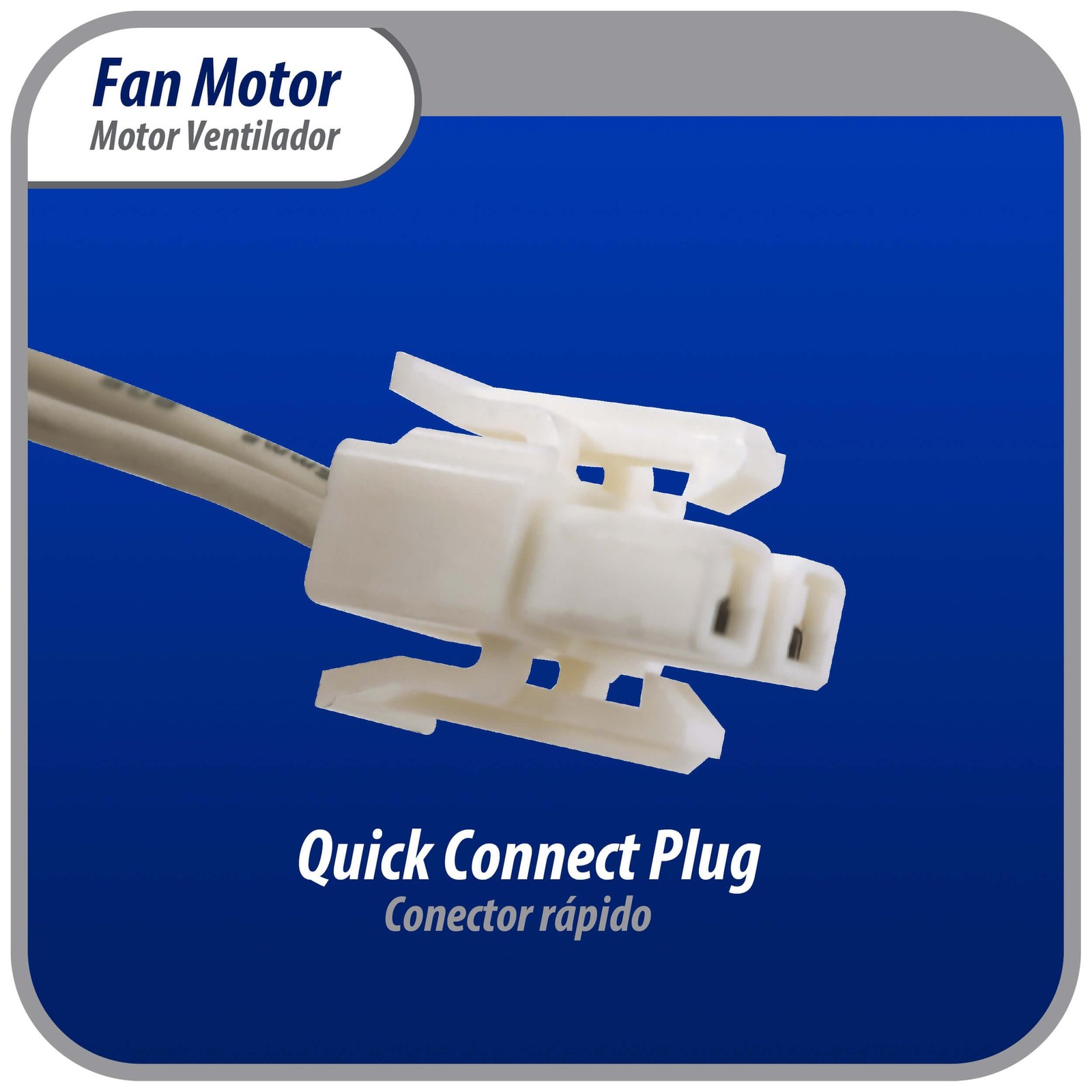 Appli Parts APFM-500 8 W Fan Motor, 110 V, 50/60 Hz, 0.16 A, 2800 rpm, CCW rotat