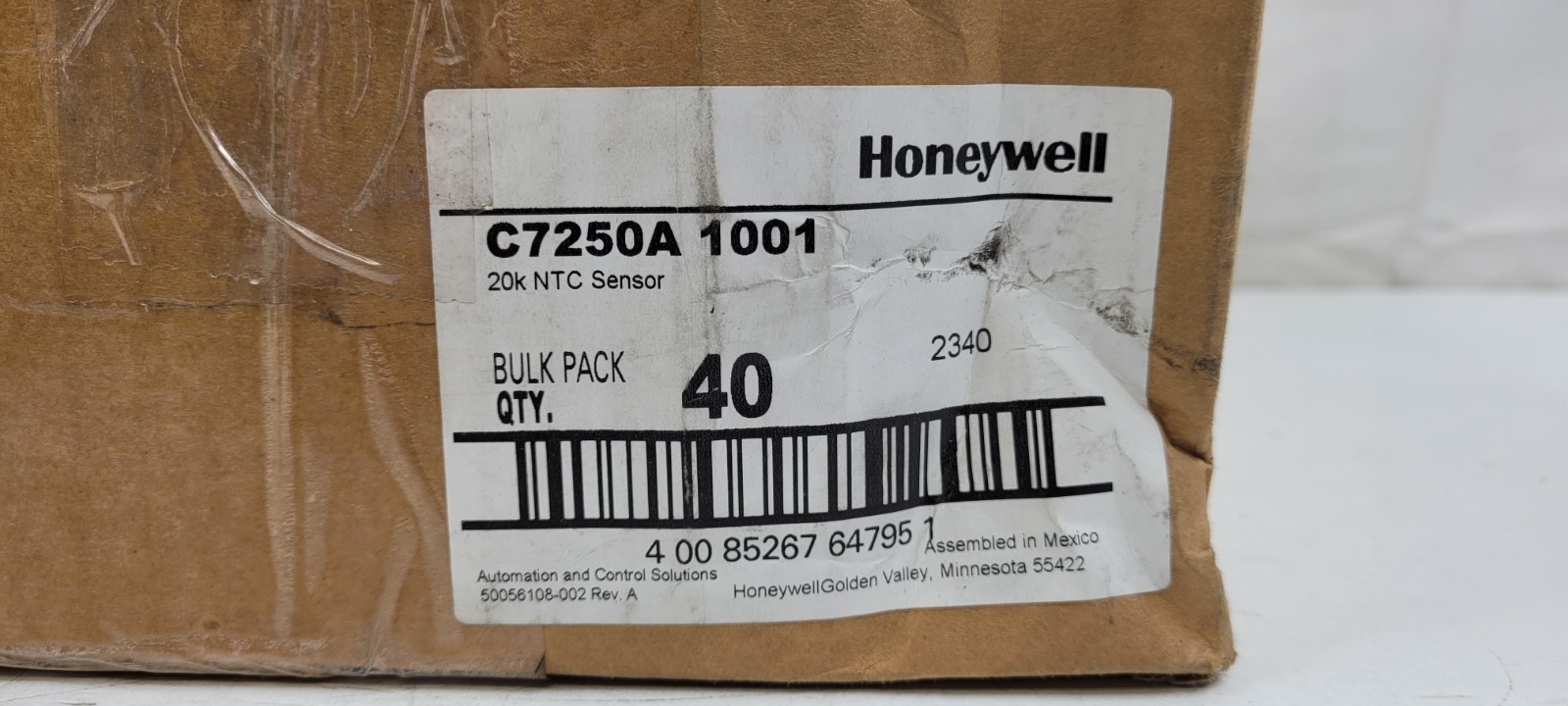 Honeywell C7250A1001 Mixed Outdoor Air Temperature Sensor NEW Carrier Bryant
