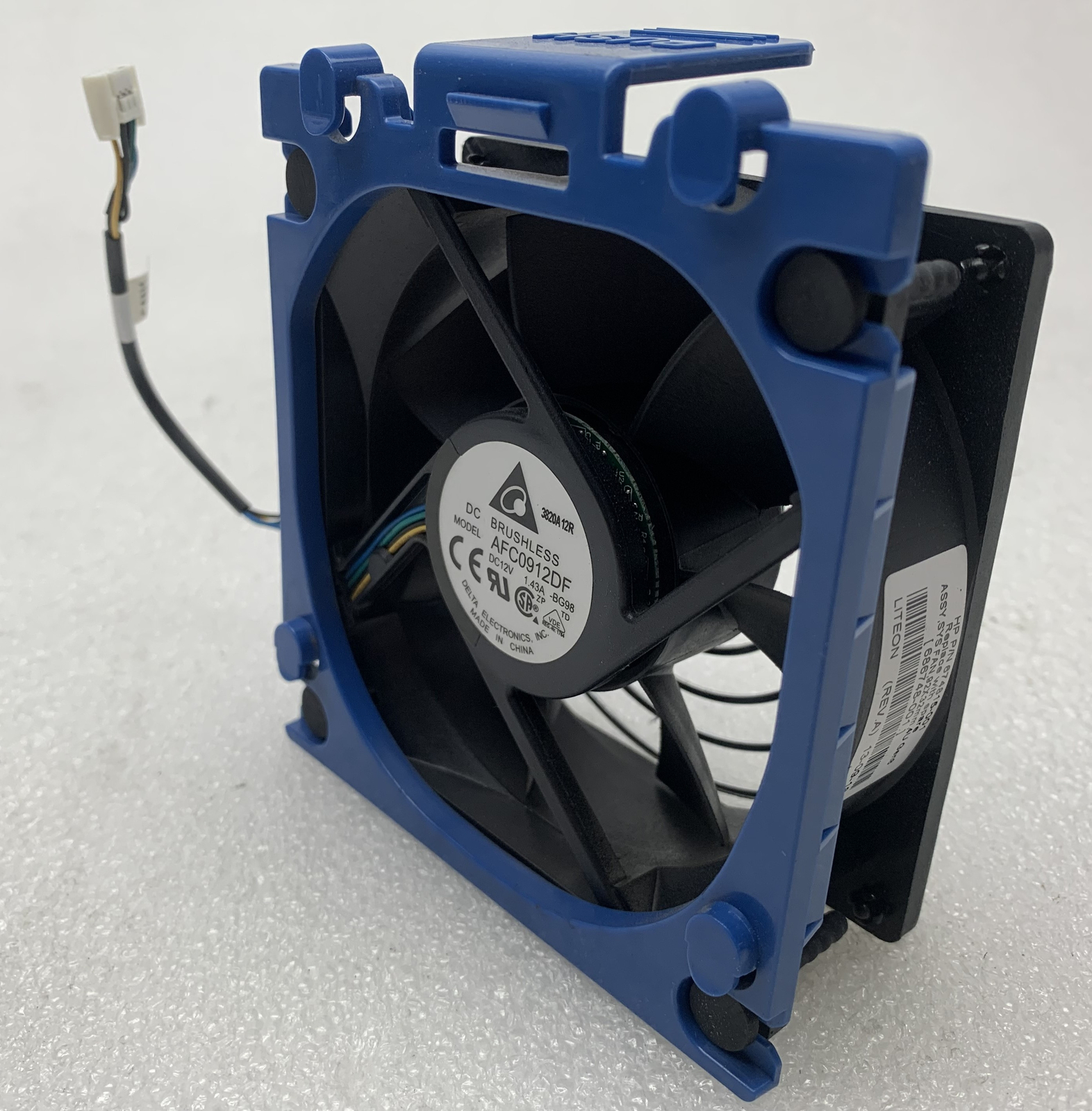 DC Brushless Server ASSY SYS FAN 92X32mm Model AFC0912DF Replace with spare