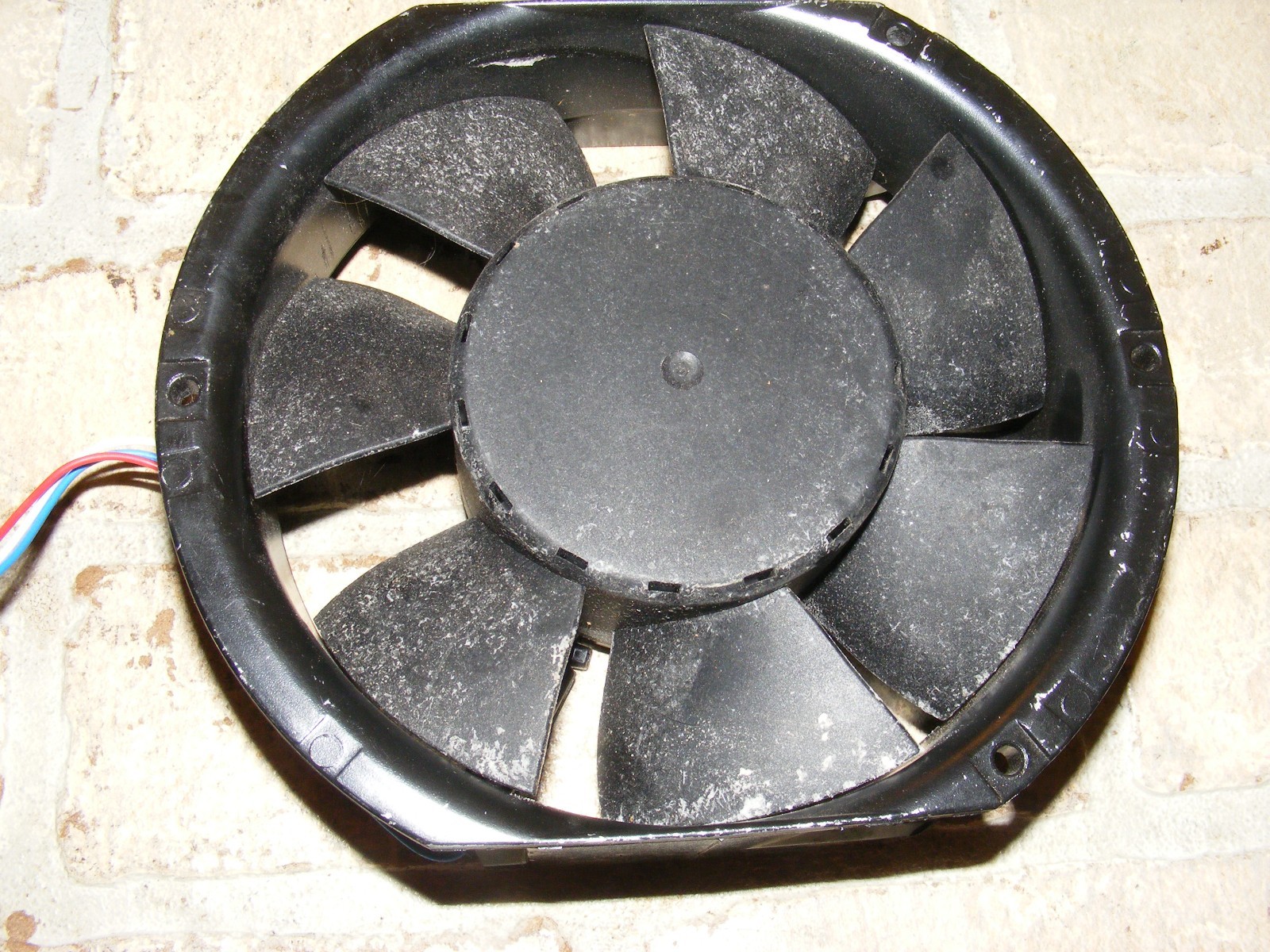 Papst Typ 6424 2H Muffin Fan 6.77″ Made In Germany 24V 26W Untested