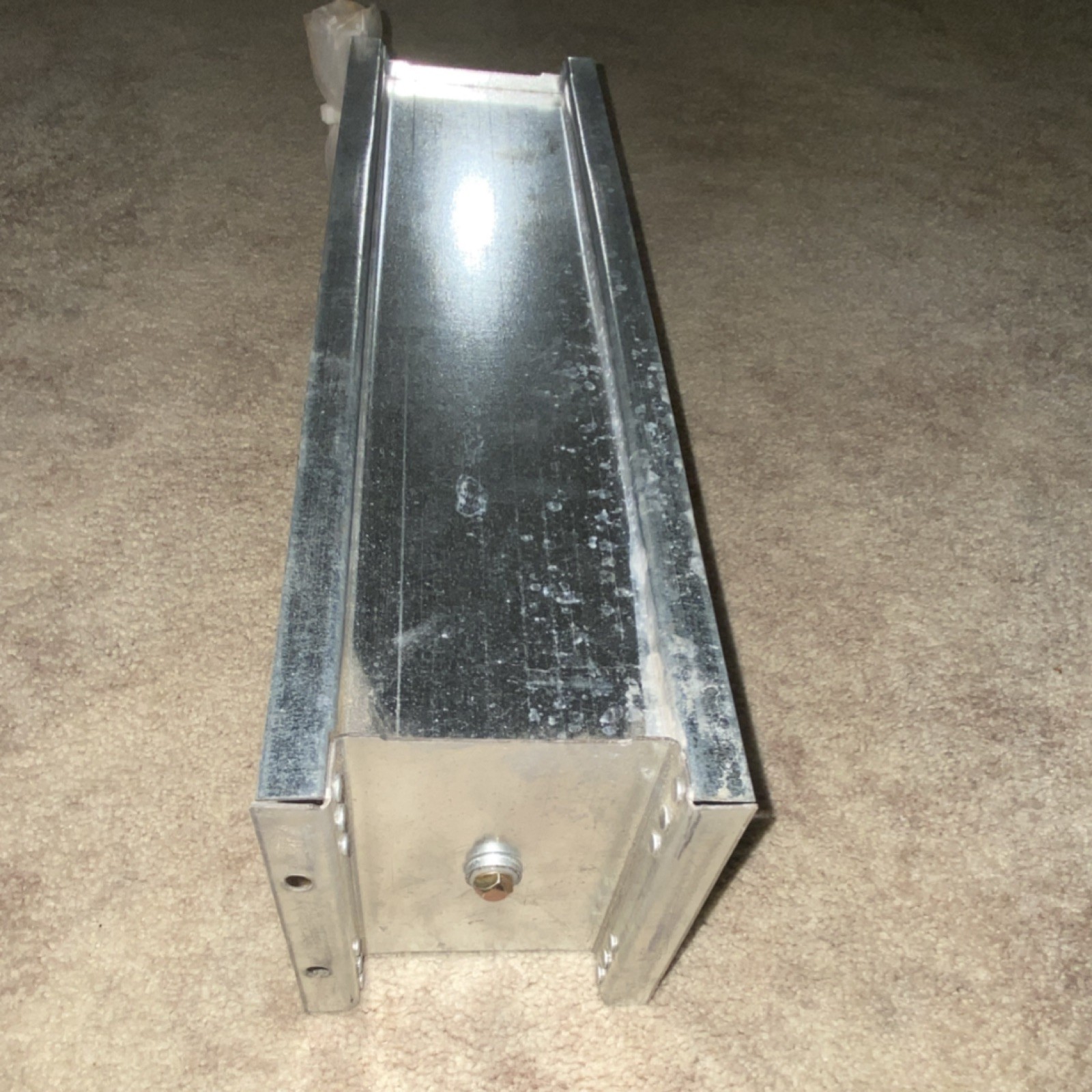 Galvanized Steel Rectangular Manual Damper for HVAC Duct Air Flow Control System