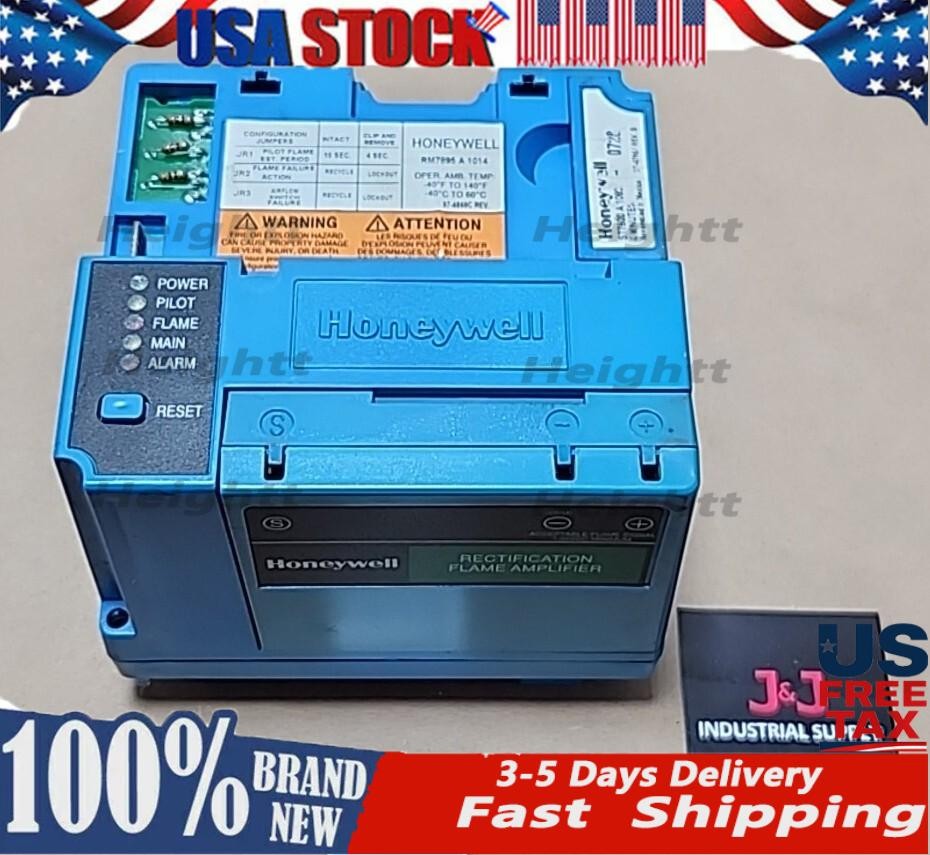 *PARTS/REPAIR* Honeywell RM7895A1014 Burner Control Auto Program Control Rev D