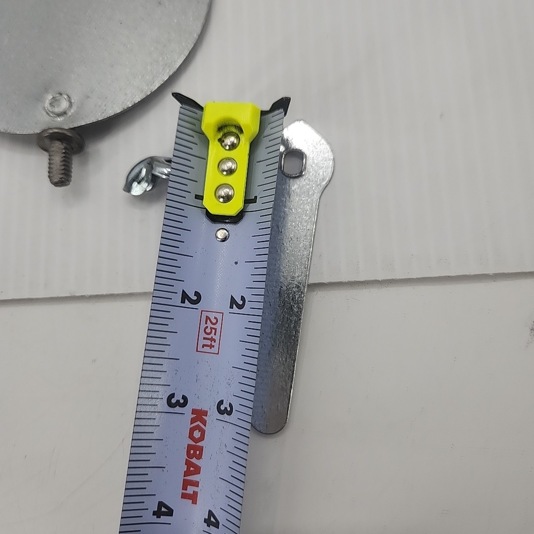4″ Round Damper c/w Key [109]