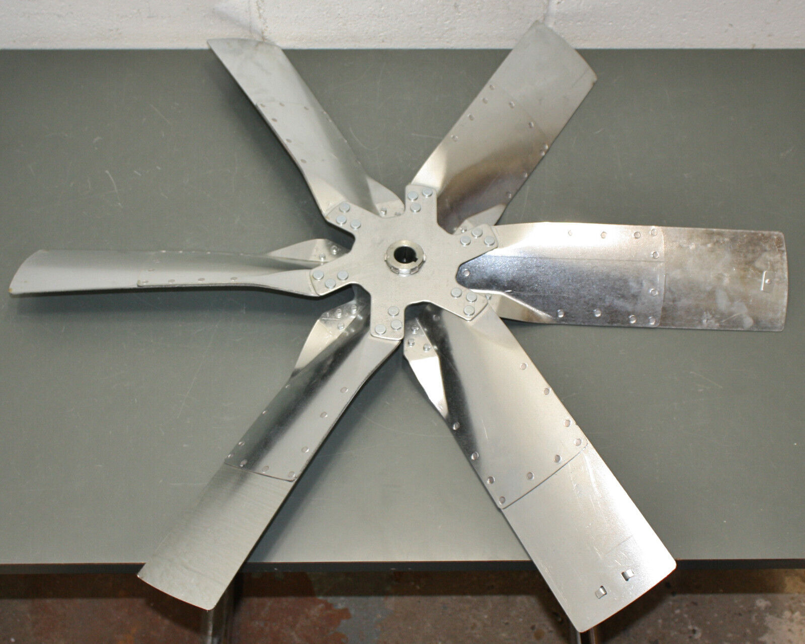 Dayton Replacement 36″ Steel Fan Blade 50M232, 1″ Bore, 6 Propeller, 1WDC2 1WDC7