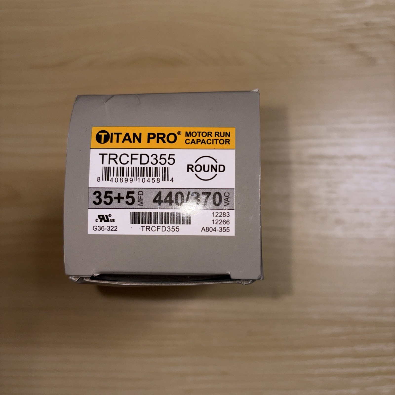 TitanPro TRCFD355 35+5 MFD 440/370 VAC