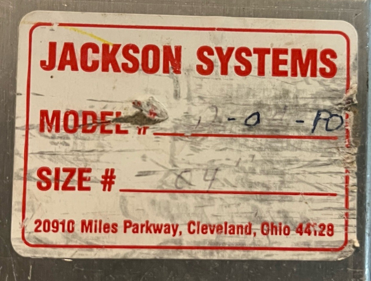 Jackson Systems 4 Inch Round Damper Valve with Synchron Actuator Made USA