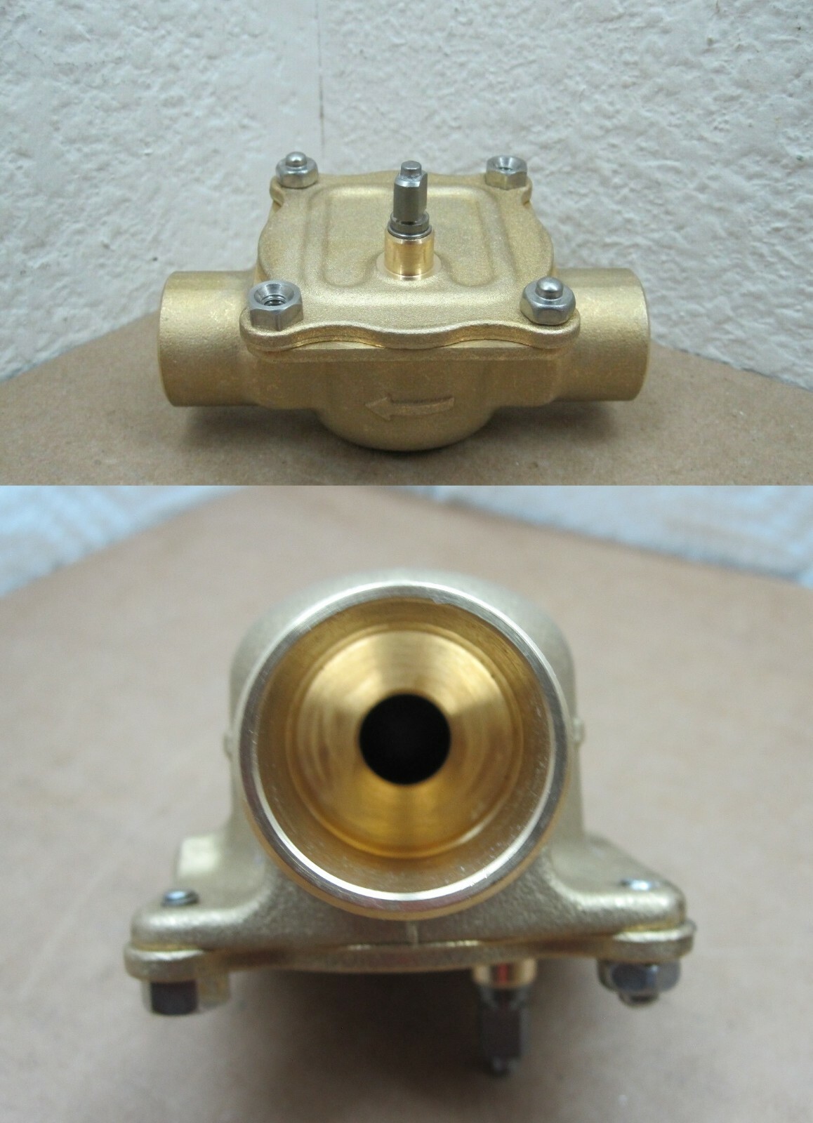 HONEYWELL 3/4 SWEAT ZONE VALVE BODY, 3/8″ Orifice, Brass, FAST SHIPPING!