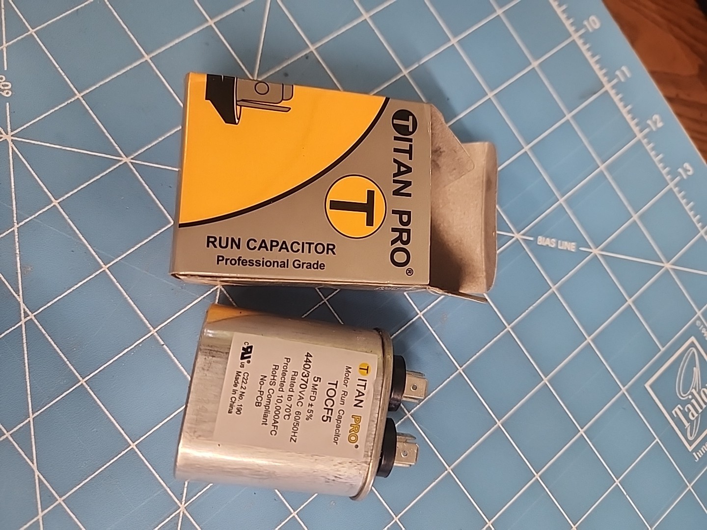 Titan pro TOCF5 Capacitor Lot Of 2