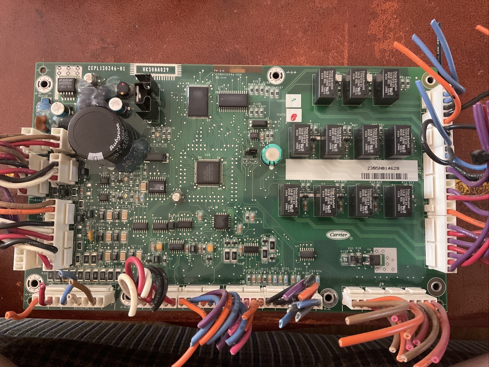Carrier Chiller Control Board CEPL130346-01 CEBD430346-05A HK50AA029