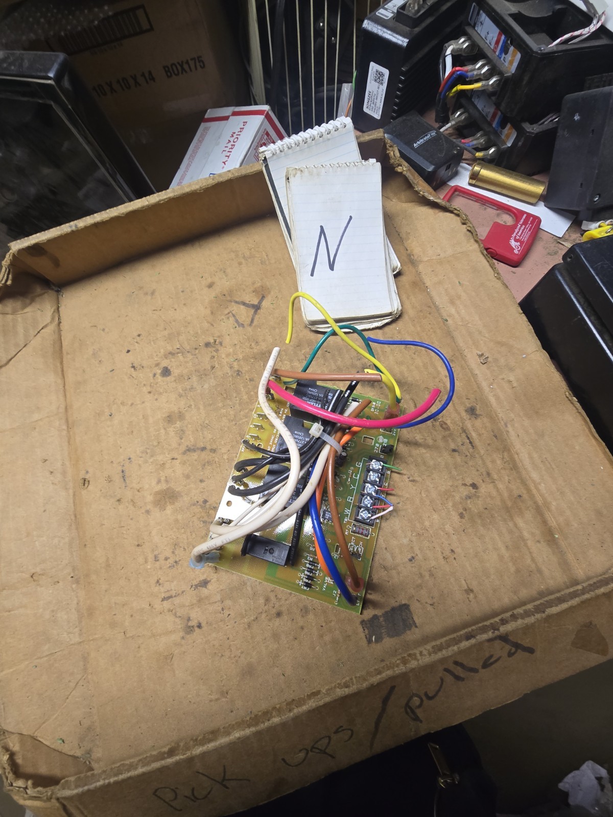 LENNOX BCC3-2 REV B LB-90676 65K29 Furnace Control Board