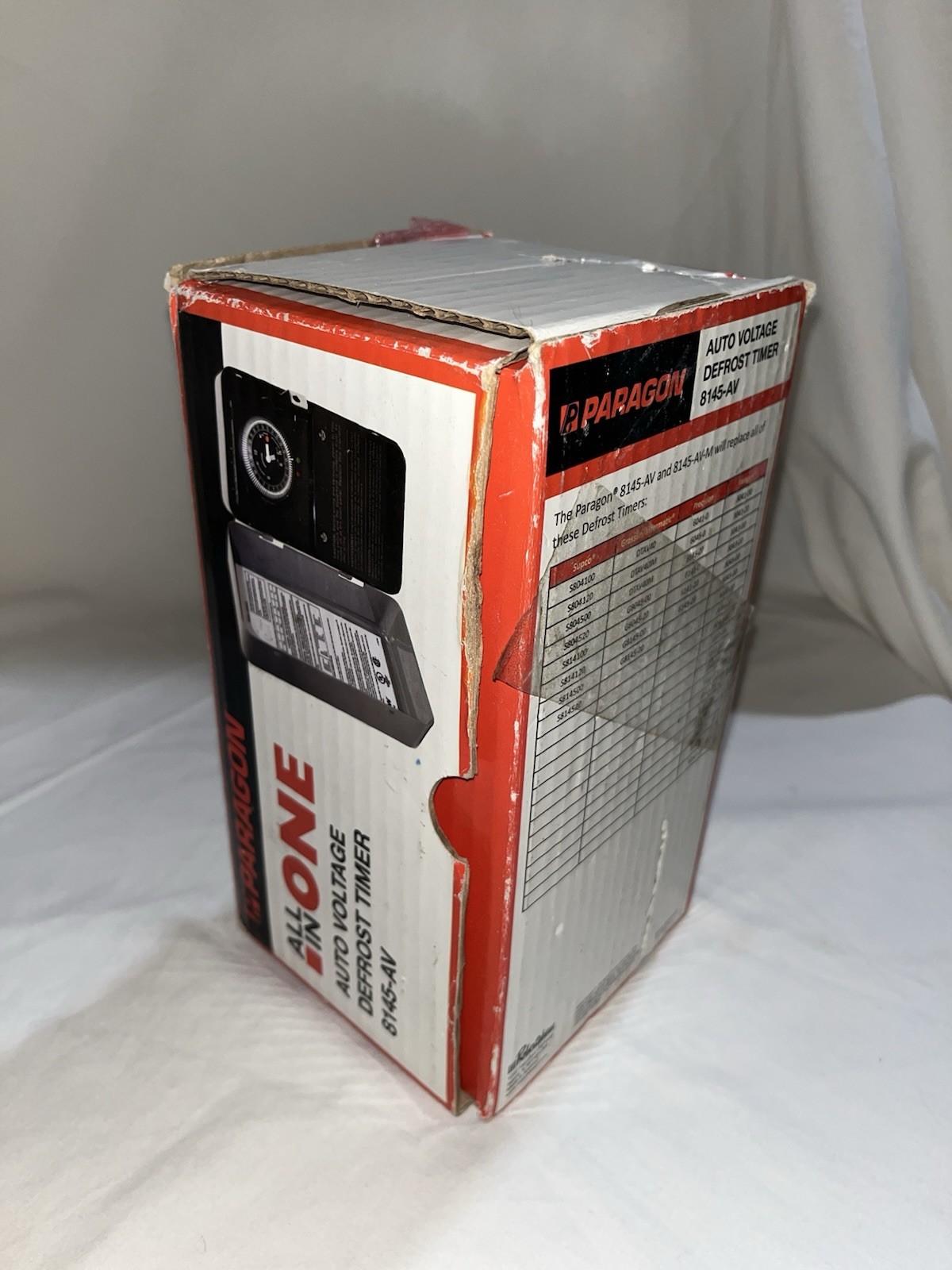 Paragon Mechanical 8000 Series Auto Voltage Defrost Timer *Open Box* 8145-AV