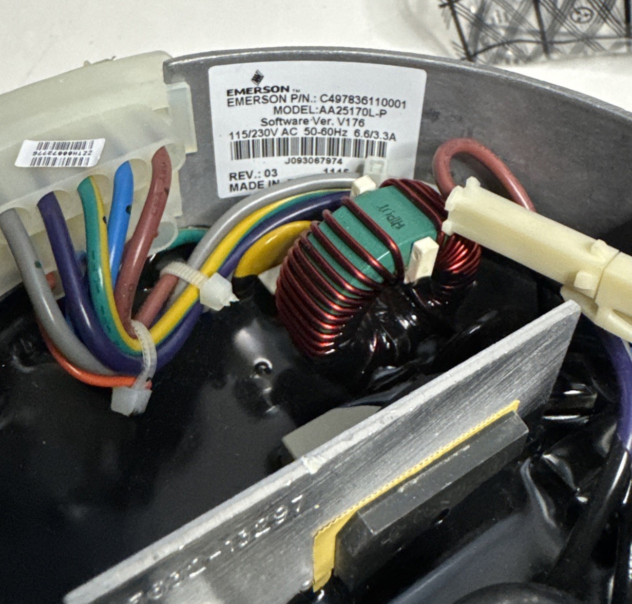 Emerson M055PWCVT-0344 Module ONLY 0131M00270 1/2HP Ver 176 CWLE Goodman