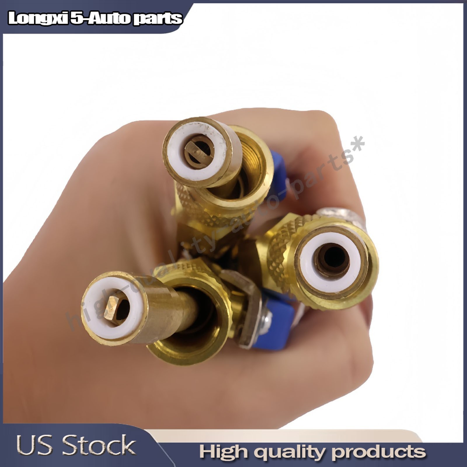 3Pack 29986 Plus II 1/4″ Hose with Compact Ball Valve 72″ Fits R-410A Refrige