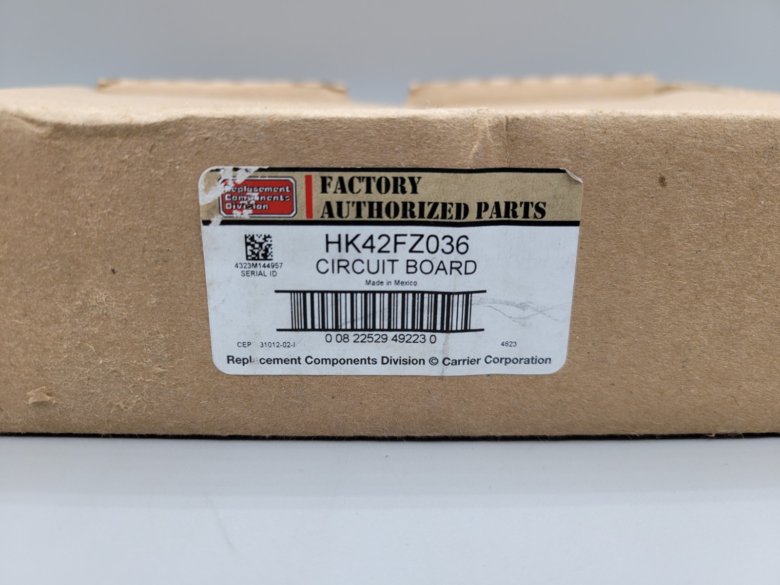New Carrier Bryant Payne HK42FZ036 Furnace Control Circuit Board