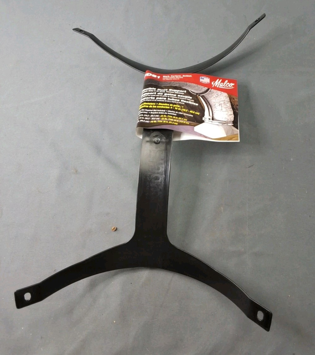 Malco FDS1 Flexible Duct Support for 4 -16″ Duct Size – Elbow Support. ~ QTY 2