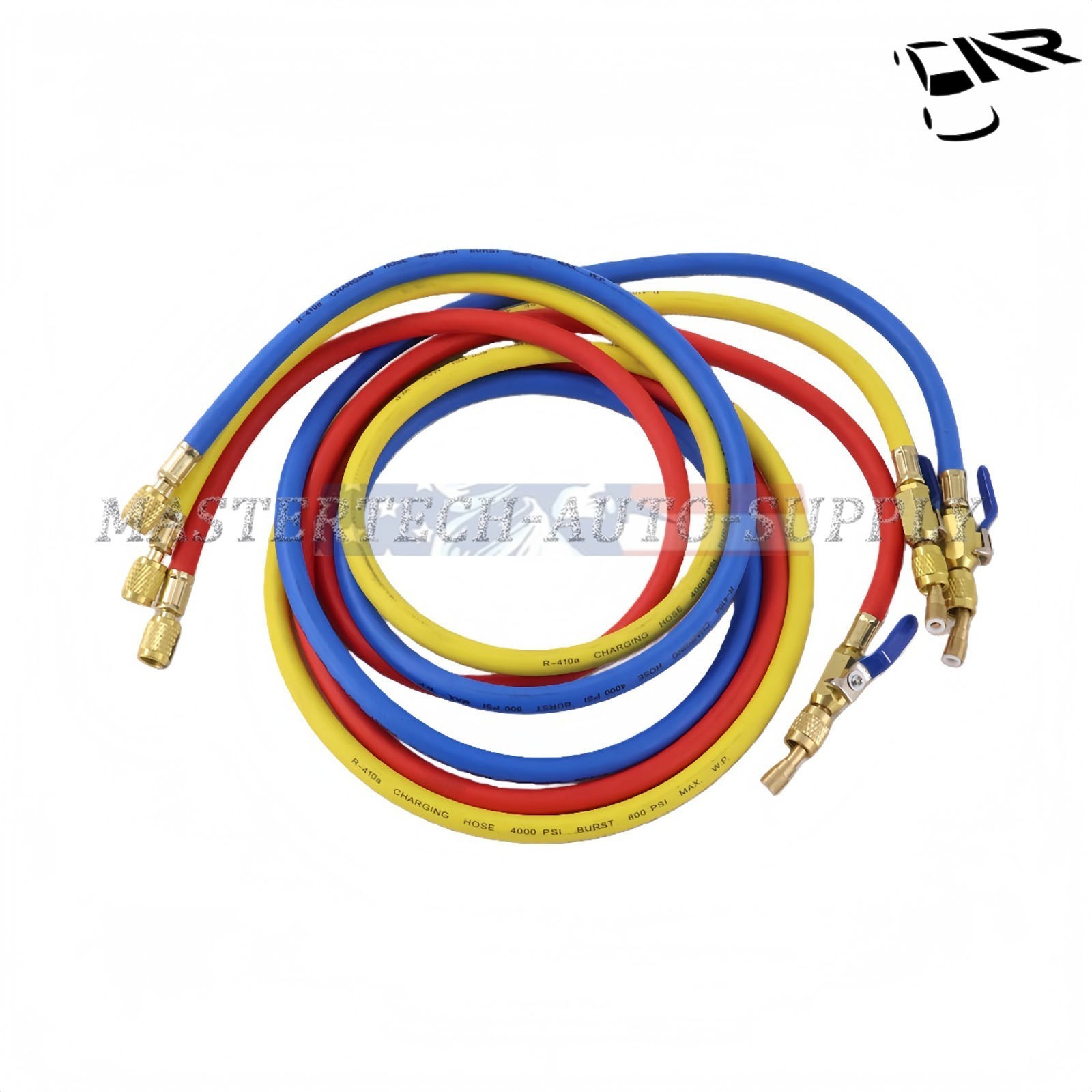 NEW 3Pack 29986 Plus II 1/4″ Hose with Compact Ball Valve 72″ for R-410A Refrige