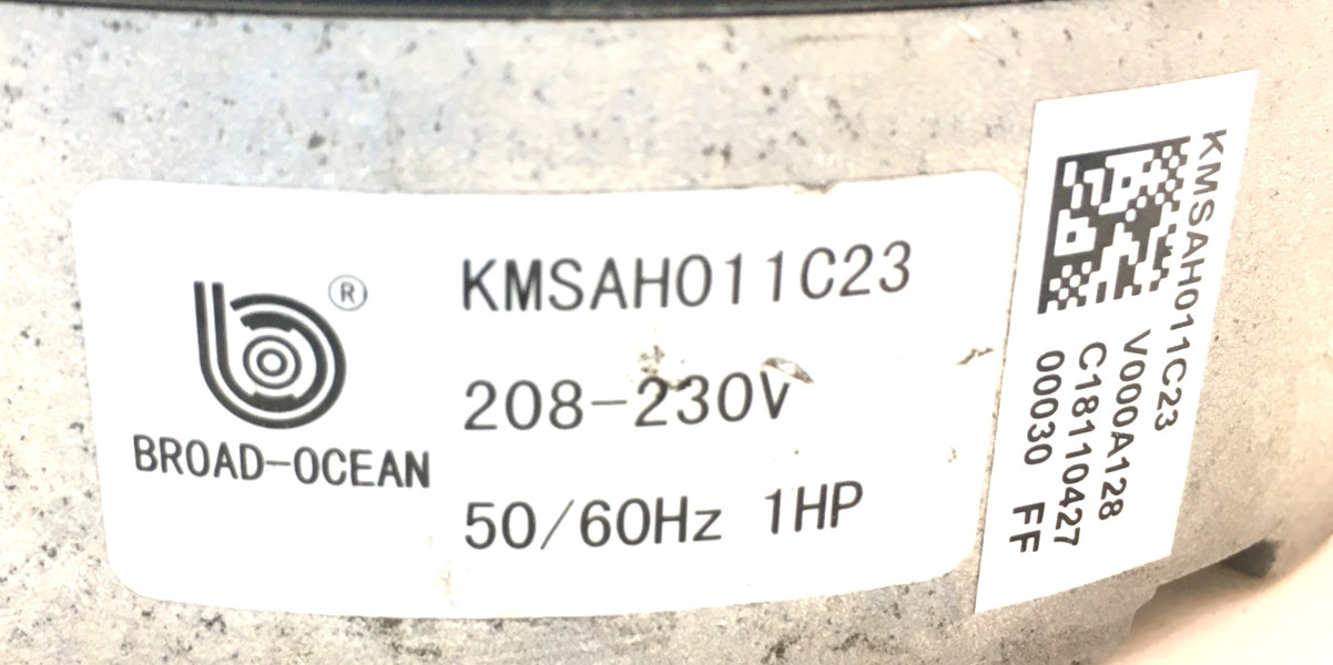 BROAD-OCEAN ZWK702E0756501 ECM Module ONLY S1-32436223474 230V 1HP used #W776