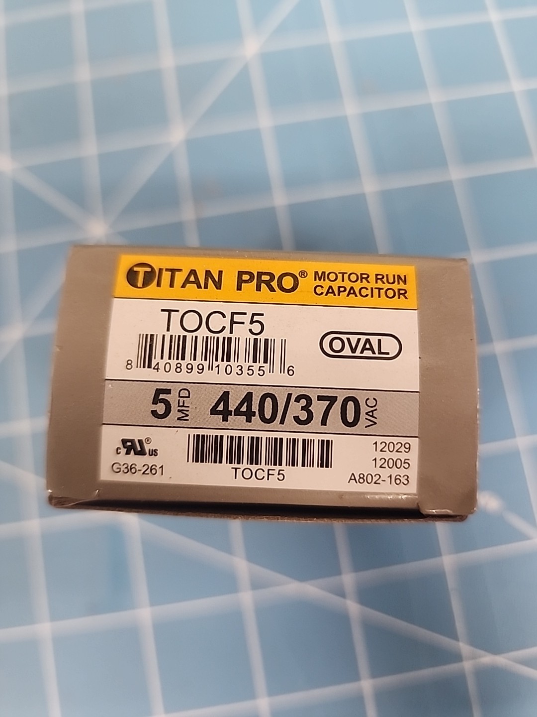 Titan pro TOCF5 Capacitor Lot Of 2