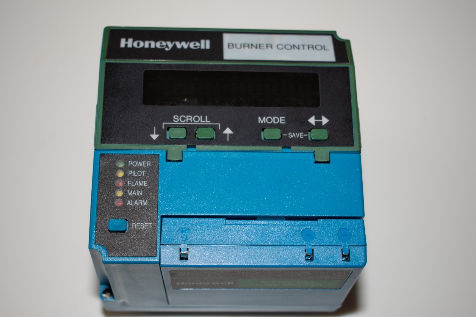 Honeywell RM7890A1015, display, base, flame module, 10900 hours 6-month warranty