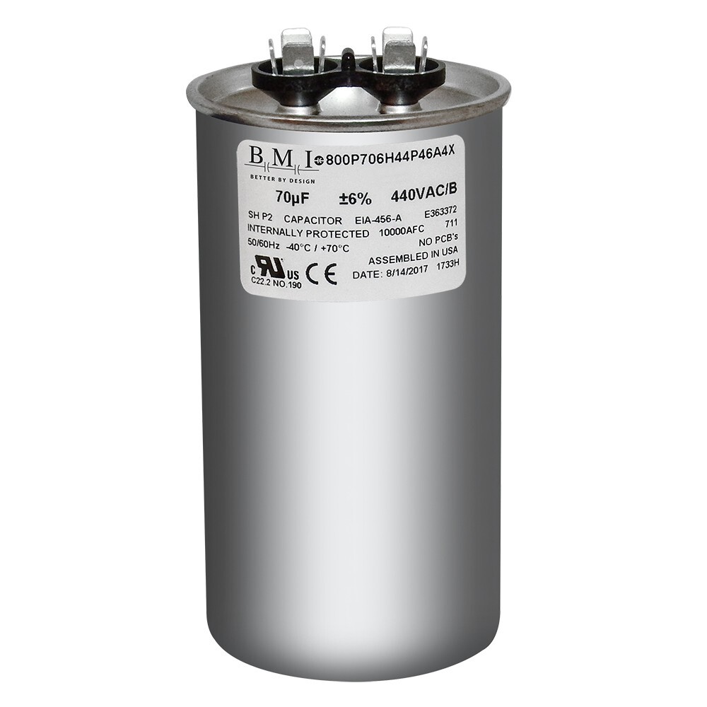 USA 70 uf/MFD 370-440 VAC volts Round Run Capacitor 50/60 Hz – Lot-1