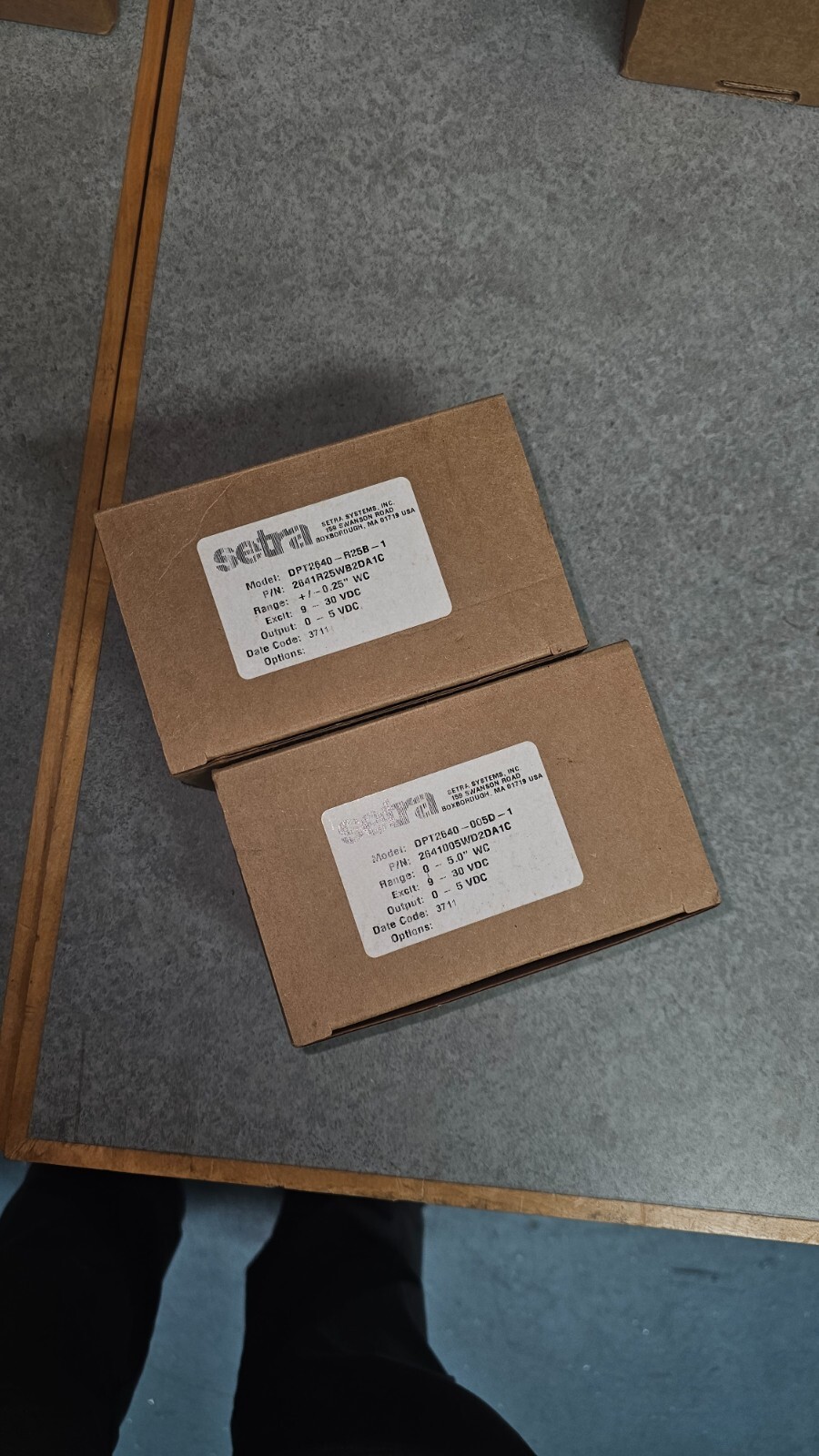 Setra DPT2640-R25B-1 Pressure Transmitter