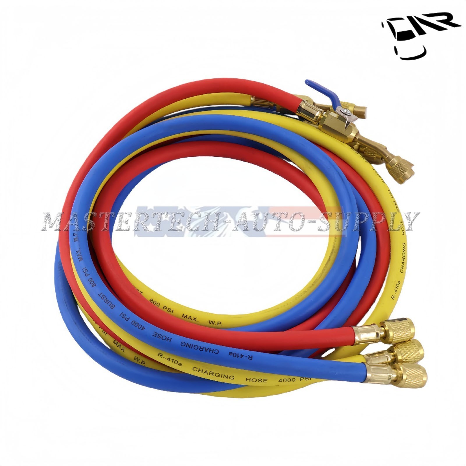 NEW 3Pack 29986 Plus II 1/4″ Hose with Compact Ball Valve 72″ for R-410A Refrige