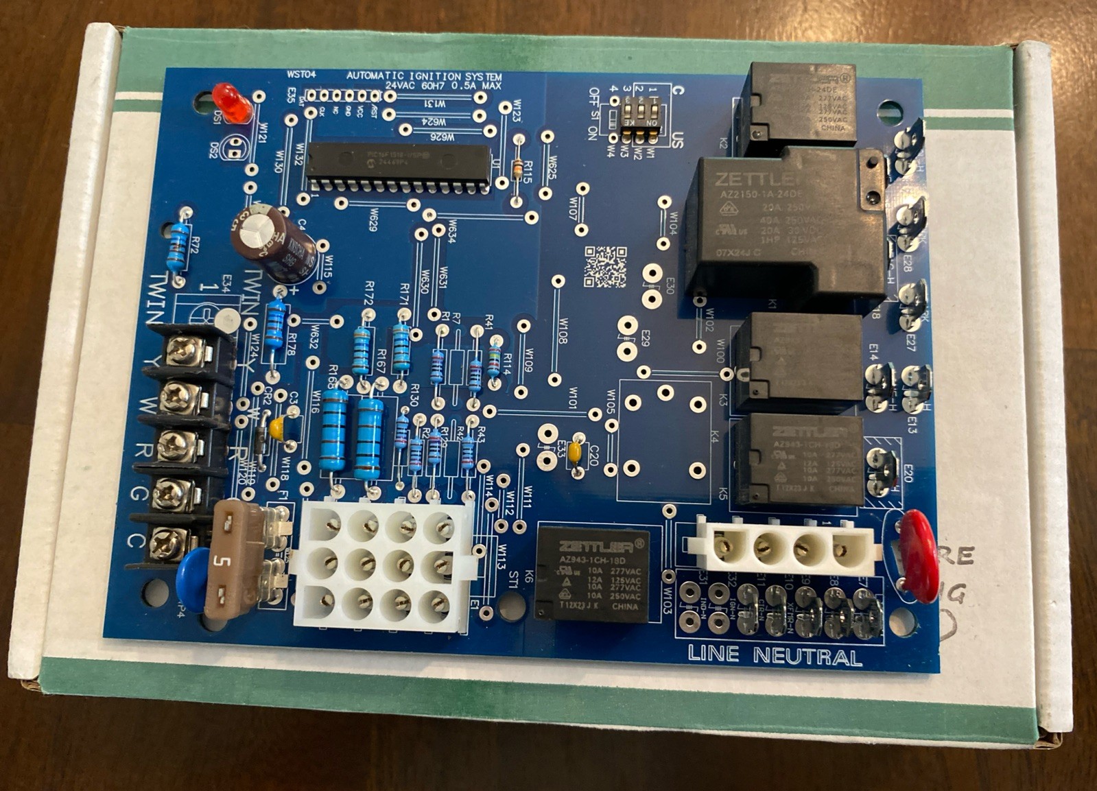 50A55-474 Furnace Control Board Replaces White Rodgers 50A55-3797 Blue
