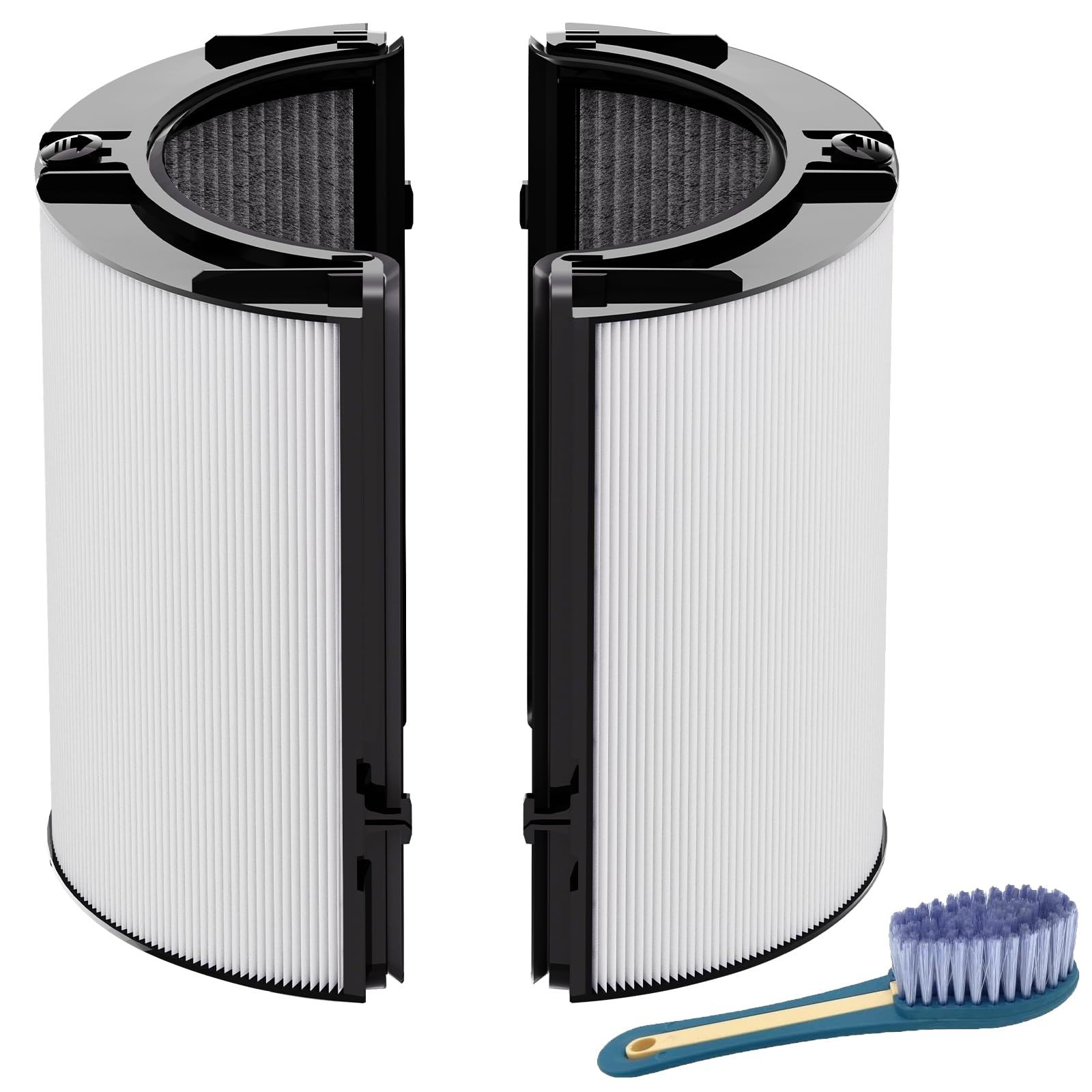 Leemone 360° Combi 2 in 1 4″ x 16″ x 9″, 1 Pack 2 IN 1 Black Filter
