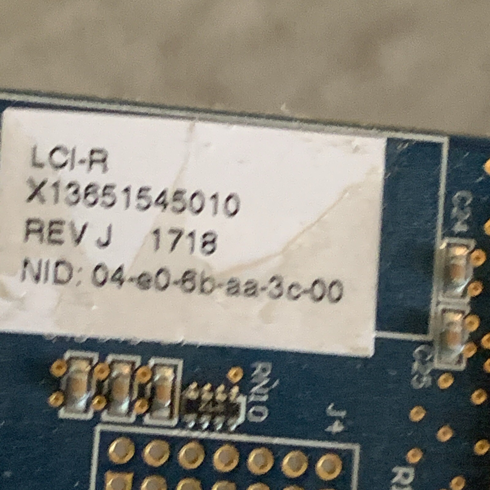 Trane 6400-2675-01 Rev E & G Control Board LCI-R X13651545010 Rev E & J