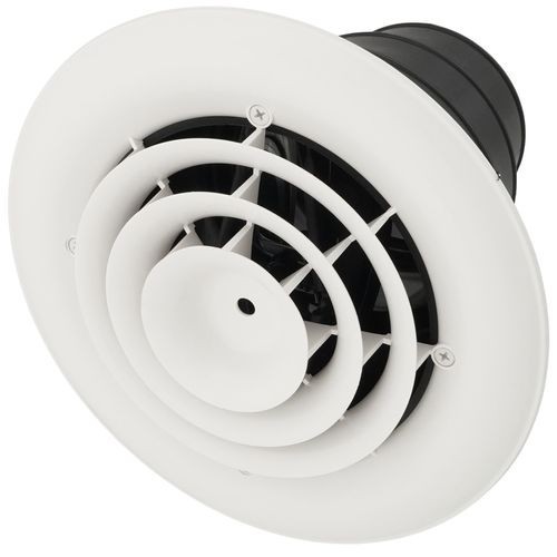 Round Ceiling Register for 4″/5″/6″ Round Air Ducts – AIRTEC MV360S. Hvac
