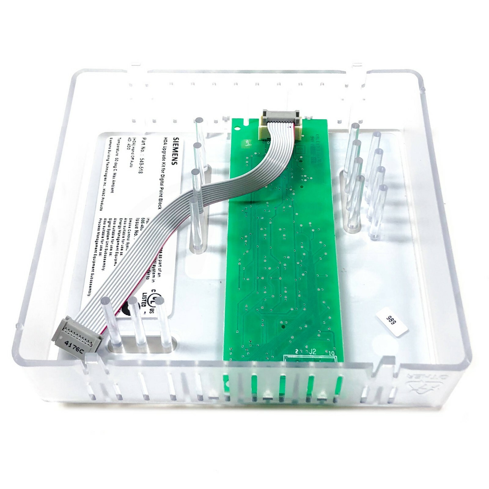 549-518 Siemens HOA Upgrade Kit Cover for Digital Point Expansion Module
