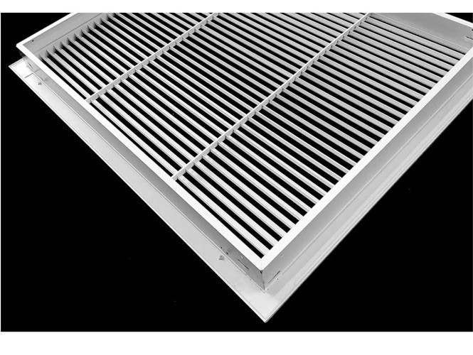 NIB! HVAC Premium Aluminum Return Air Filter Grille White 14×25” RFG1425AL-FNSKU