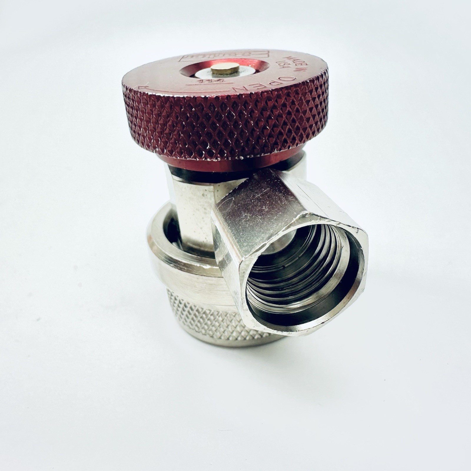 Parker RC01C-003 Quick Coupler Automotive Service Connector, Red, Female