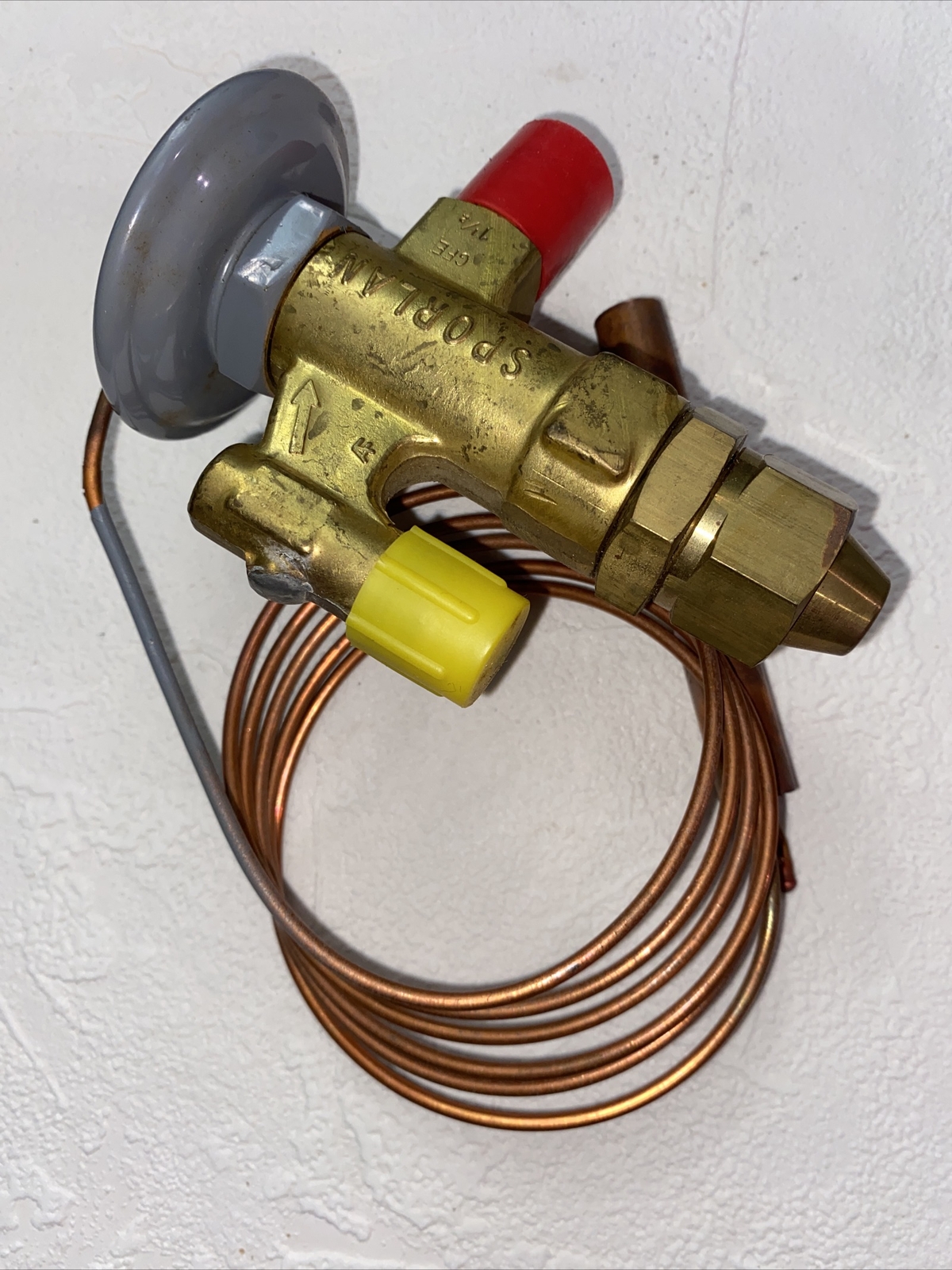 SPORLAN THERMOSTATIC EXPANSION VALVE GFE-1-1/2-C 3/8″ x 1/2SAE 5Ft.